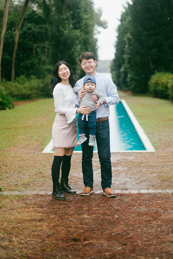 Ying & Zhengwu Family Session at Maclay Garden